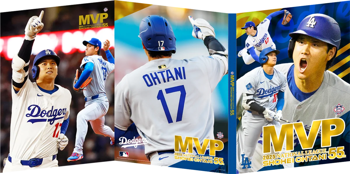 「2025 NL™ MVP受賞記念 大谷翔平プレミアムフレーム切手セット」のお申込み受付開始 画像 3