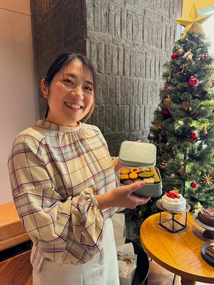 【BEYOND SWEETS】小麦・白砂糖・バター・卵不使用のプラントベース《新発売》クリスマス限定「グルテンフリークッキー缶」 画像 3