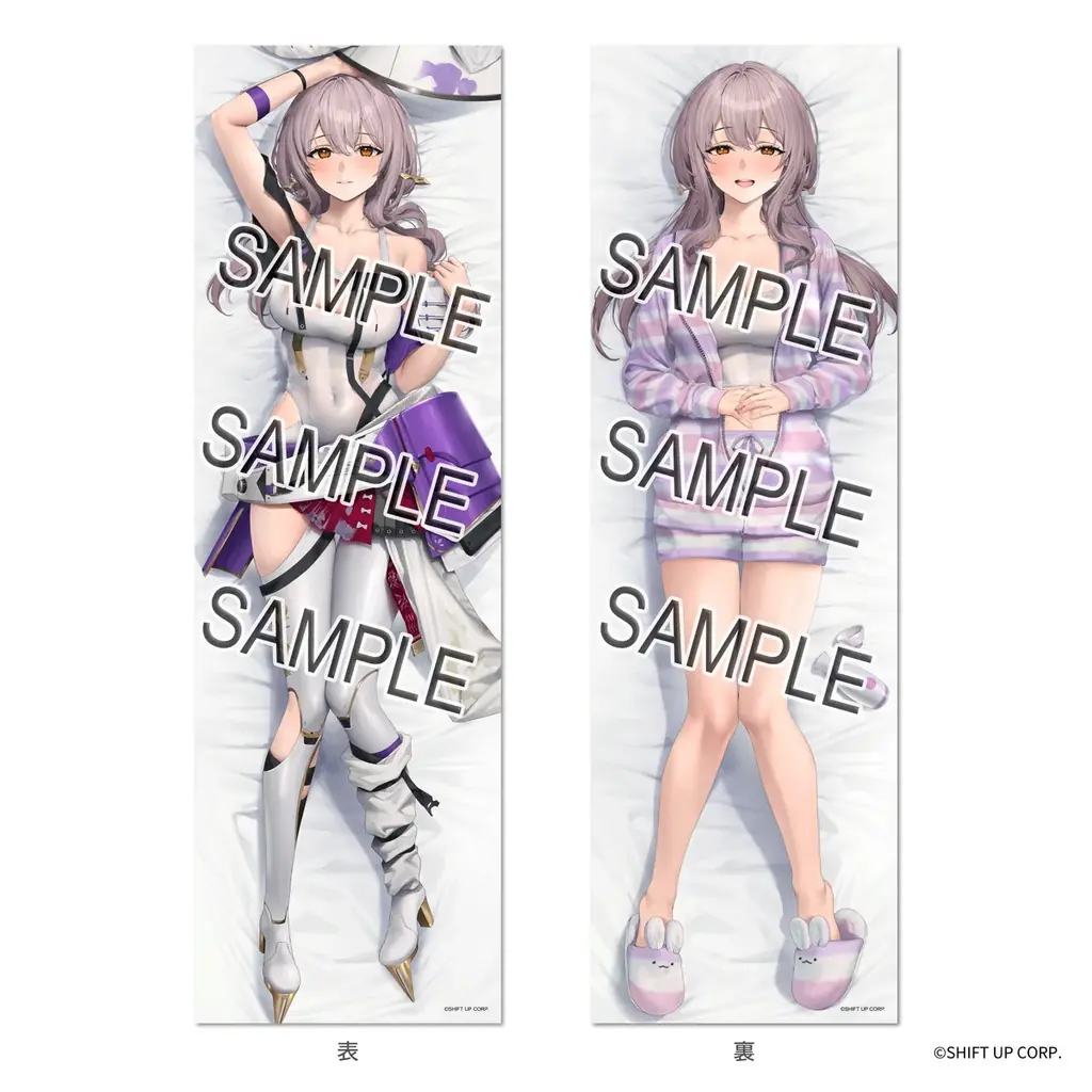 『勝利の女神：NIKKE』から「紅蓮」の限定グッズが『viviON BLUE』に登場。ASMRとリンクした描きおろしイラストの抱き枕カバーやタペストリーを受注販売！ 画像 2