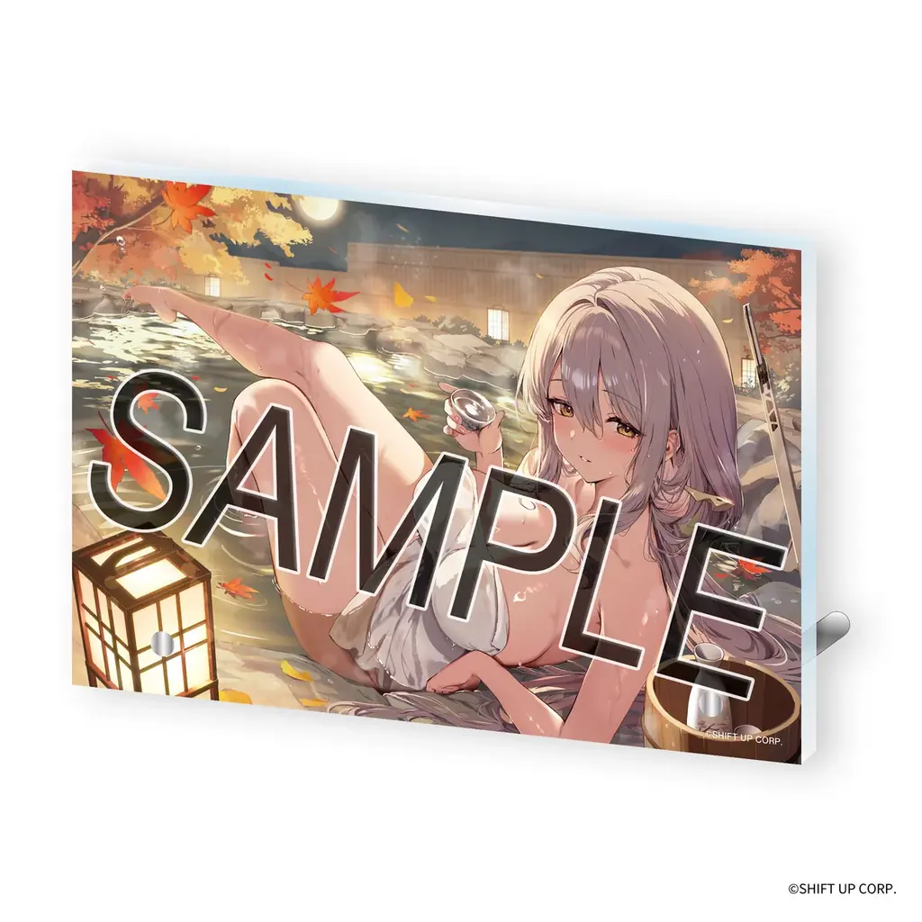 『勝利の女神：NIKKE』から「紅蓮」の限定グッズが『viviON BLUE』に登場。ASMRとリンクした描きおろしイラストの抱き枕カバーやタペストリーを受注販売！ 画像 4