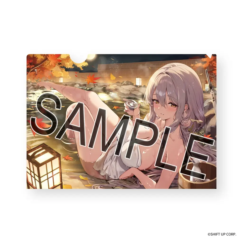 『勝利の女神：NIKKE』から「紅蓮」の限定グッズが『viviON BLUE』に登場。ASMRとリンクした描きおろしイラストの抱き枕カバーやタペストリーを受注販売！ 画像 5