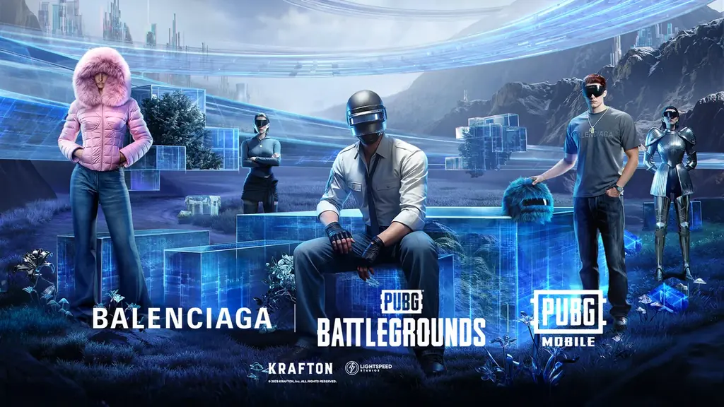 『PUBG: BATTLEGROUNDS』 と『 PUBG MOBILE』 が 「BALENCIAGA」と提携し、ハイファッションをゲームに導入 画像 2