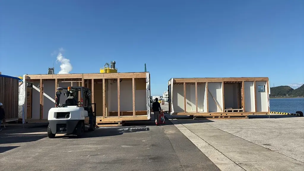 【進捗報告】島根県海士町での移住者向け住宅のオフサイト建築について 画像 2