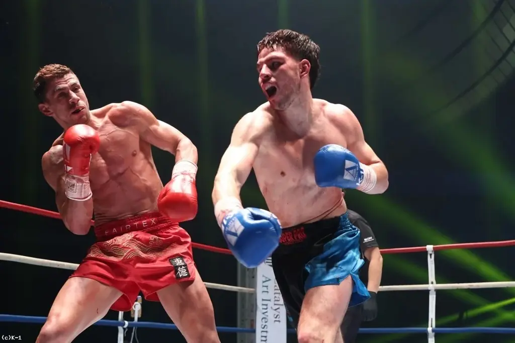 【K-1大会事後レポート】世界一が決定！ジョナス・サルシチャ(ブラジル)が1RKOで-70kg世界最強決定Tを制覇！”奇跡の9頭身”斎藤恭代さんがスペシャルラウンドガールとして初登場 画像 7