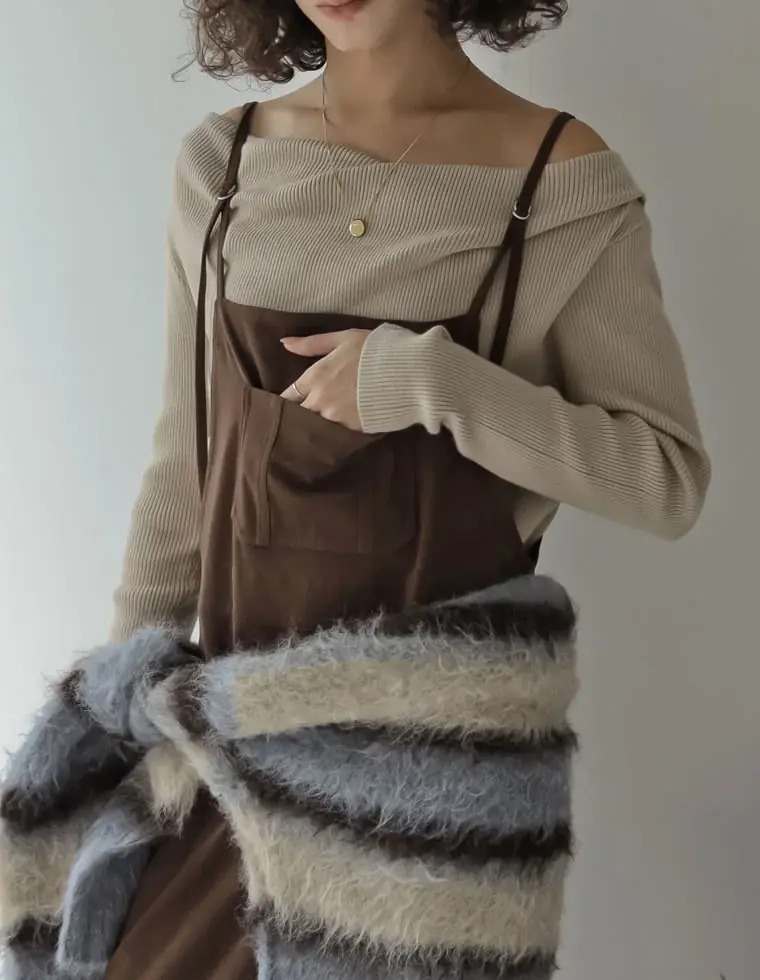 【Re:EDIT（リエディ）】ZOZOTOWN限定！最旬の大人カジュアルを完成させる、コーデュロイナローストラップサロペットが11月16日正午より販売開始 画像 5