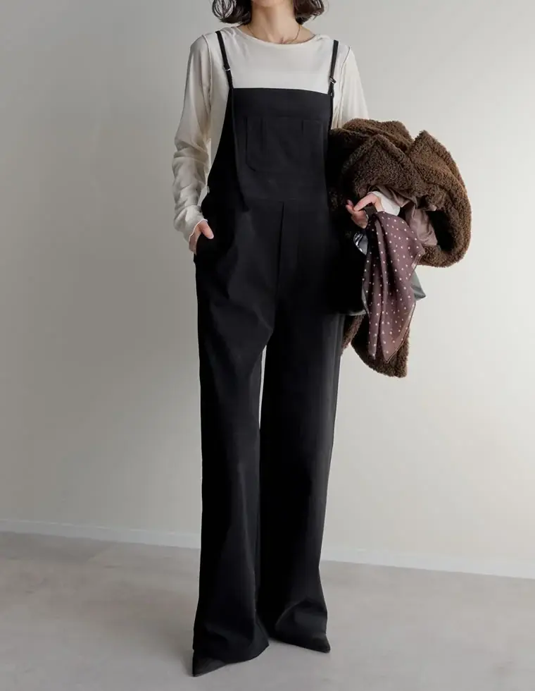 【Re:EDIT（リエディ）】ZOZOTOWN限定！最旬の大人カジュアルを完成させる、コーデュロイナローストラップサロペットが11月16日正午より販売開始 画像 6