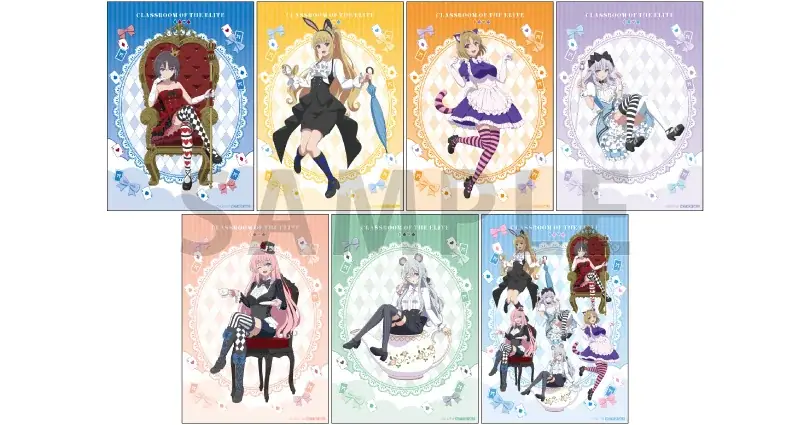 TVアニメ『ようこそ実力至上主義の教室へ』ポップアップストアを2025年12月6日(土)よりゲーマーズにて開催致します！ 画像 5