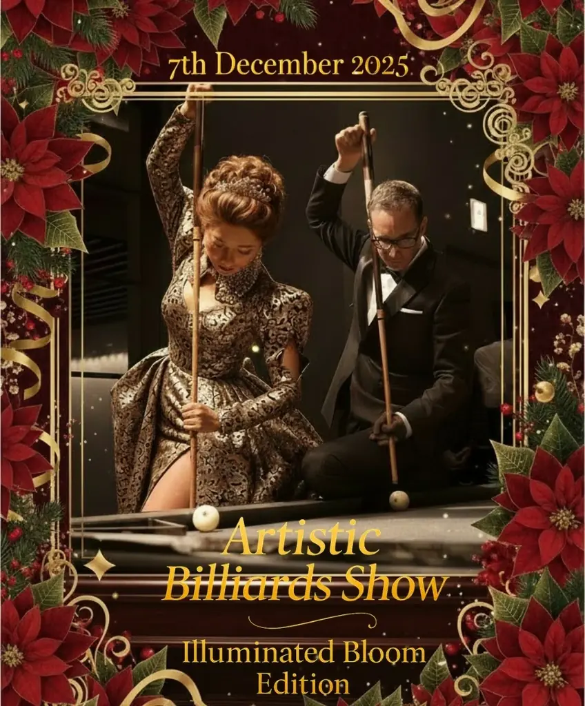12/7 赤坂で開催 アーティスティックビリヤード特別公演
