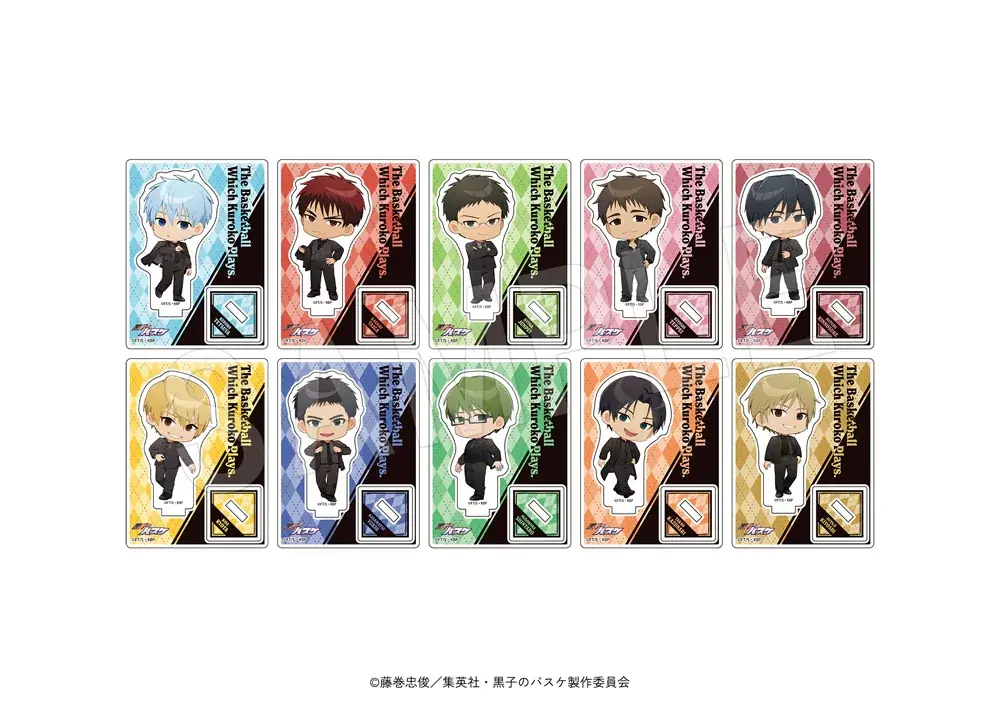 アニメ『黒子のバスケ』より、大好評の“黒スーツ”衣装の描き下ろしイラストを使用したグッズが「ジャンプフェスタ2026」で登場！中外鉱業ブースにて先行販売決定！ 画像 10