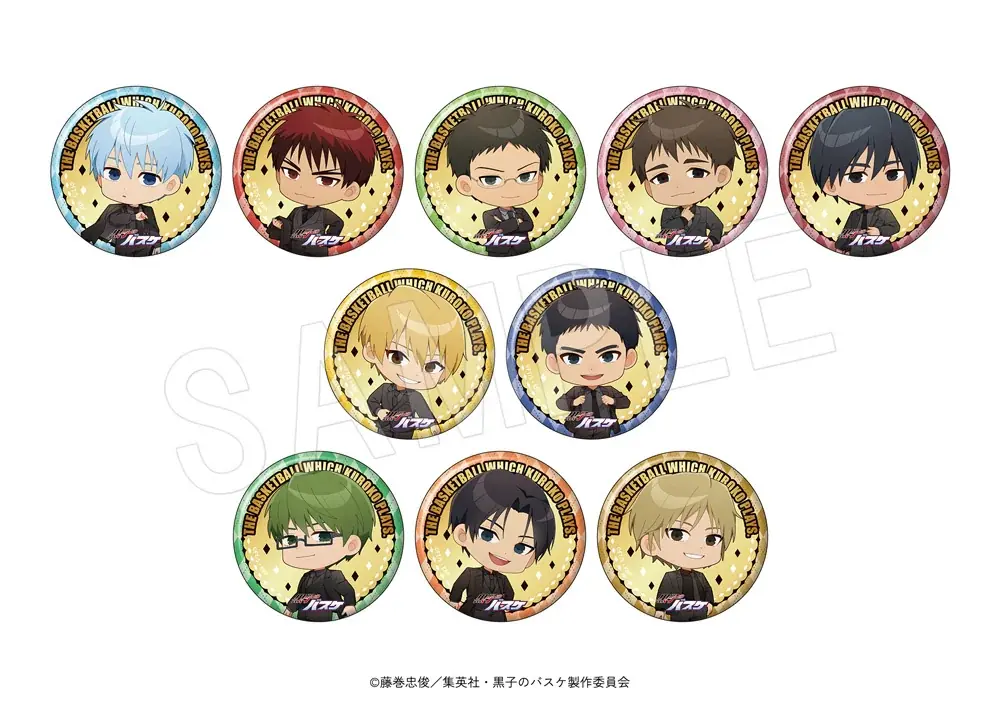 アニメ『黒子のバスケ』より、大好評の“黒スーツ”衣装の描き下ろしイラストを使用したグッズが「ジャンプフェスタ2026」で登場！中外鉱業ブースにて先行販売決定！ 画像 8