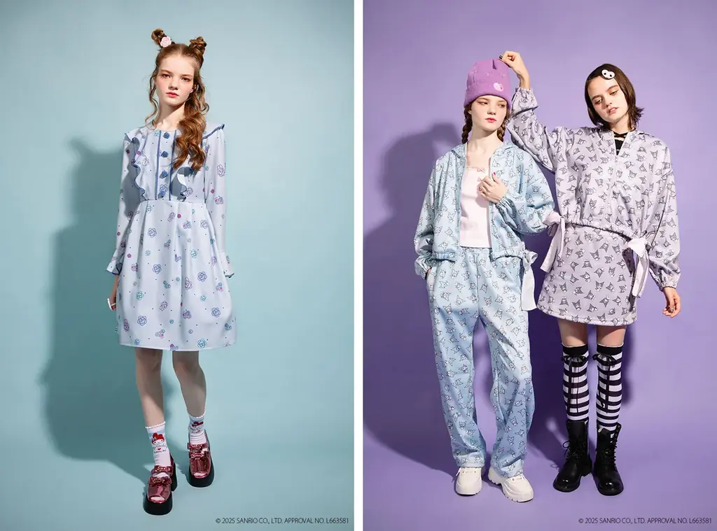 アパレルブランド『ミルク』が『マイメロディ』『クロミ』とコラボレーション 画像 3