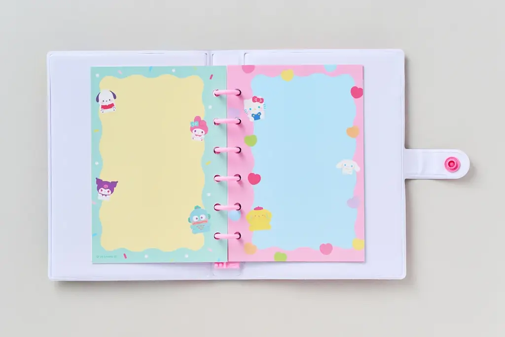 マイメロディ、シナモロール、クロミなど、大人気のサンリオキャラクターズが大集合♡『あそぼうサンリオキャラクターズ　きらめきかわいいブック　システムシール手帳特大号』12月16日発売決定！ 画像 4