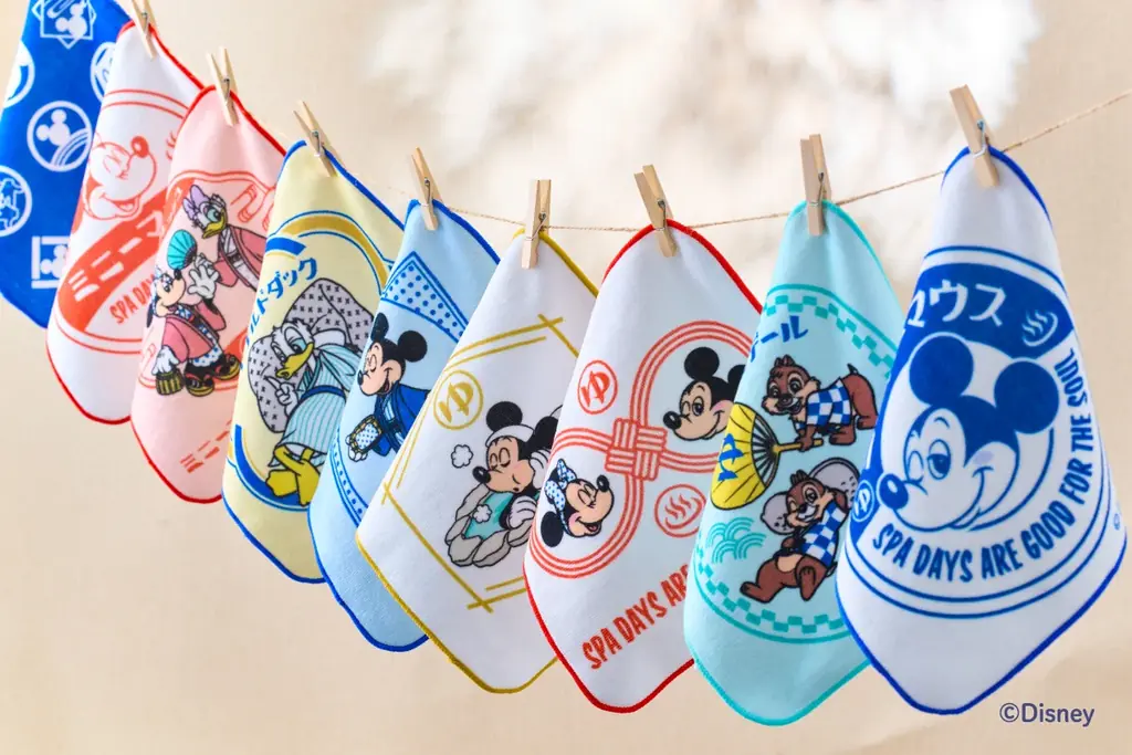 ミッキーマウスも温泉で“ほっ”大江戸温泉物語グループ限定〈ディズニー〉オリジナルアイテムを、11月26日（いいふろの日）より発売開始！ 画像 5