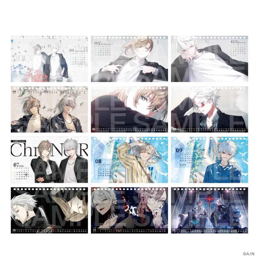 にじさんじから「Unit Selection Calendar 2026」の販売が決定！2025年11月21日(金)19時より販売開始！ 画像 3