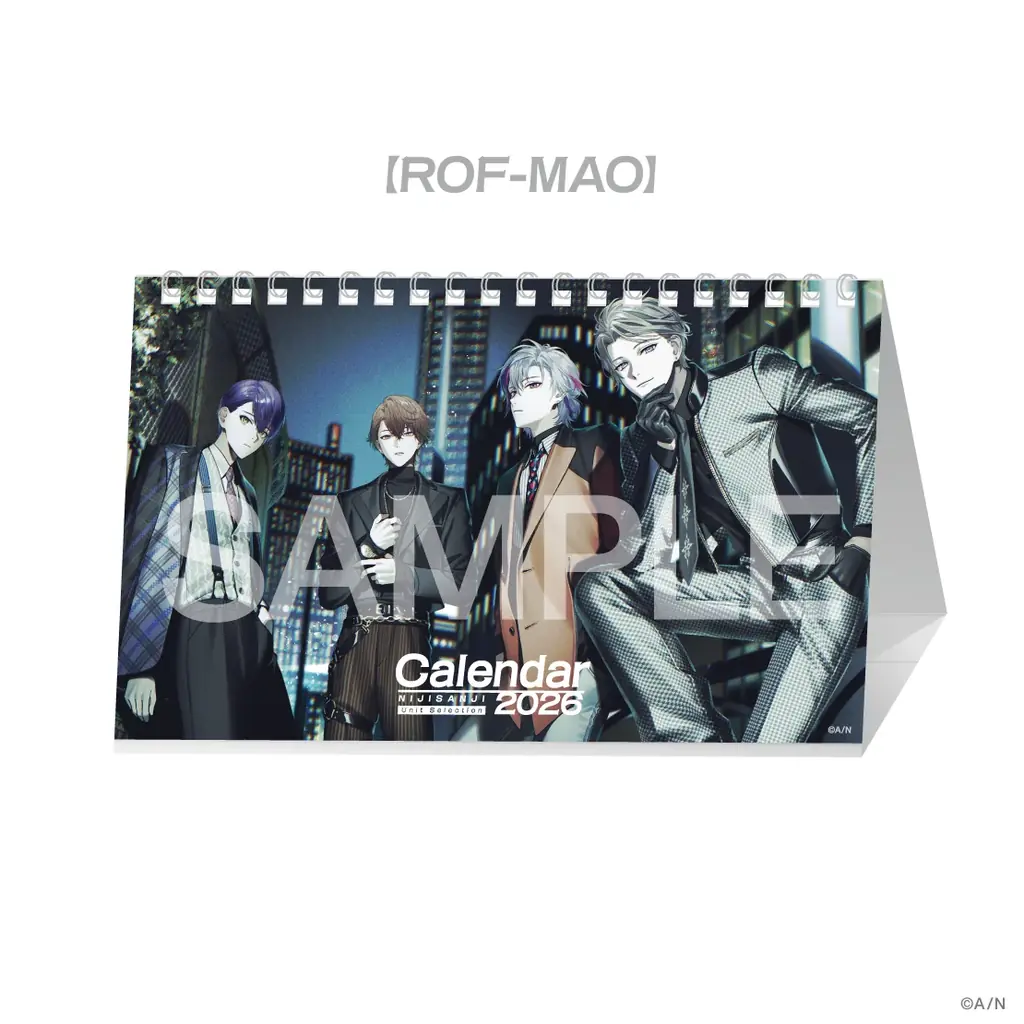 にじさんじから「Unit Selection Calendar 2026」の販売が決定！2025年11月21日(金)19時より販売開始！ 画像 4
