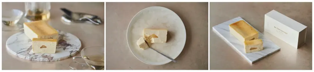 ホリデー限定で洋梨の味わいが広がる「Mr. CHEESECAKE Vanilla Pear」と濃厚なピスタチオにプラリネを忍ばせた「Mr. CHEESECAKE Praline Pistachio」 画像 3
