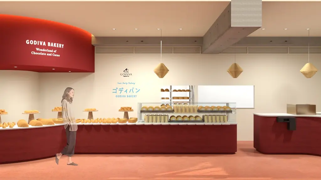 関西初！ゴディバのベーカリーショップ“町のパン屋さん meets ゴディバ”「GODIVA Bakery ゴディパン 京都四条店」オープン　京都の食材をつかった店舗限定パンも登場！ 画像 2