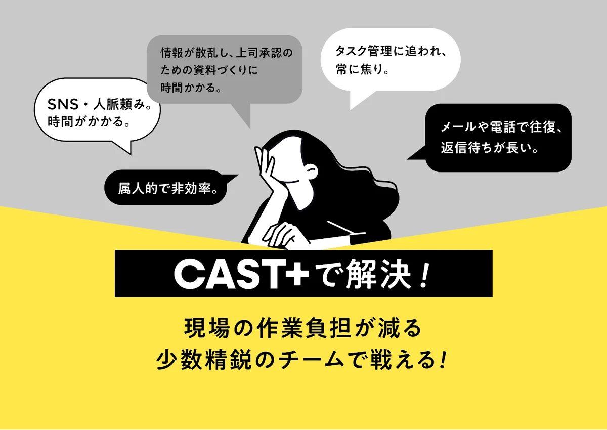 CAST＋が幕張に出展