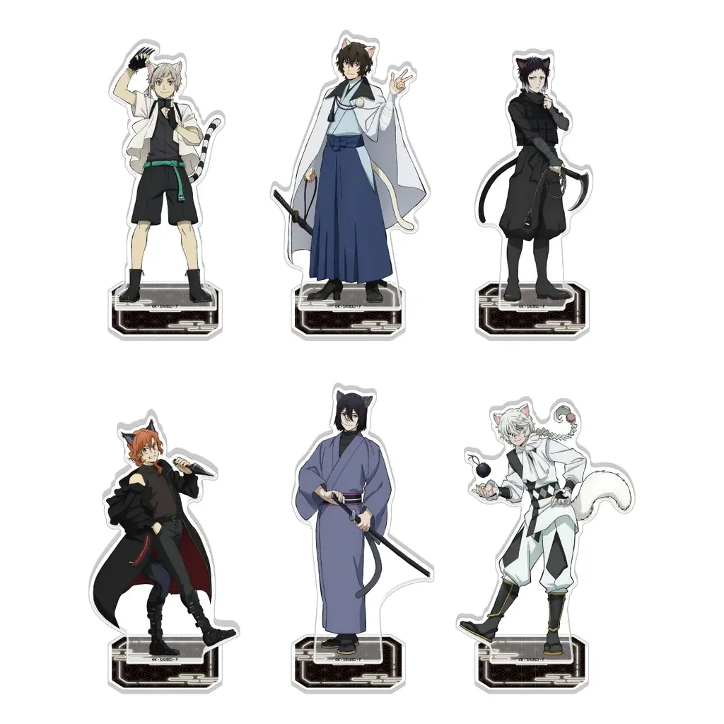 「文豪ストレイドッグス 於:ナンジャタウン 忍灯ノ町観光記」 猫耳忍灯衣装の描き下ろしイラストが登場！11月28日(金)からスタート！ 画像 2