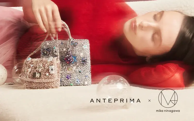 ＜ANTEPRIMA×蜷川実花＞コラボレーション第二弾。12月3日(水)より全国のショップ・オンラインストアにて発売。 画像 1