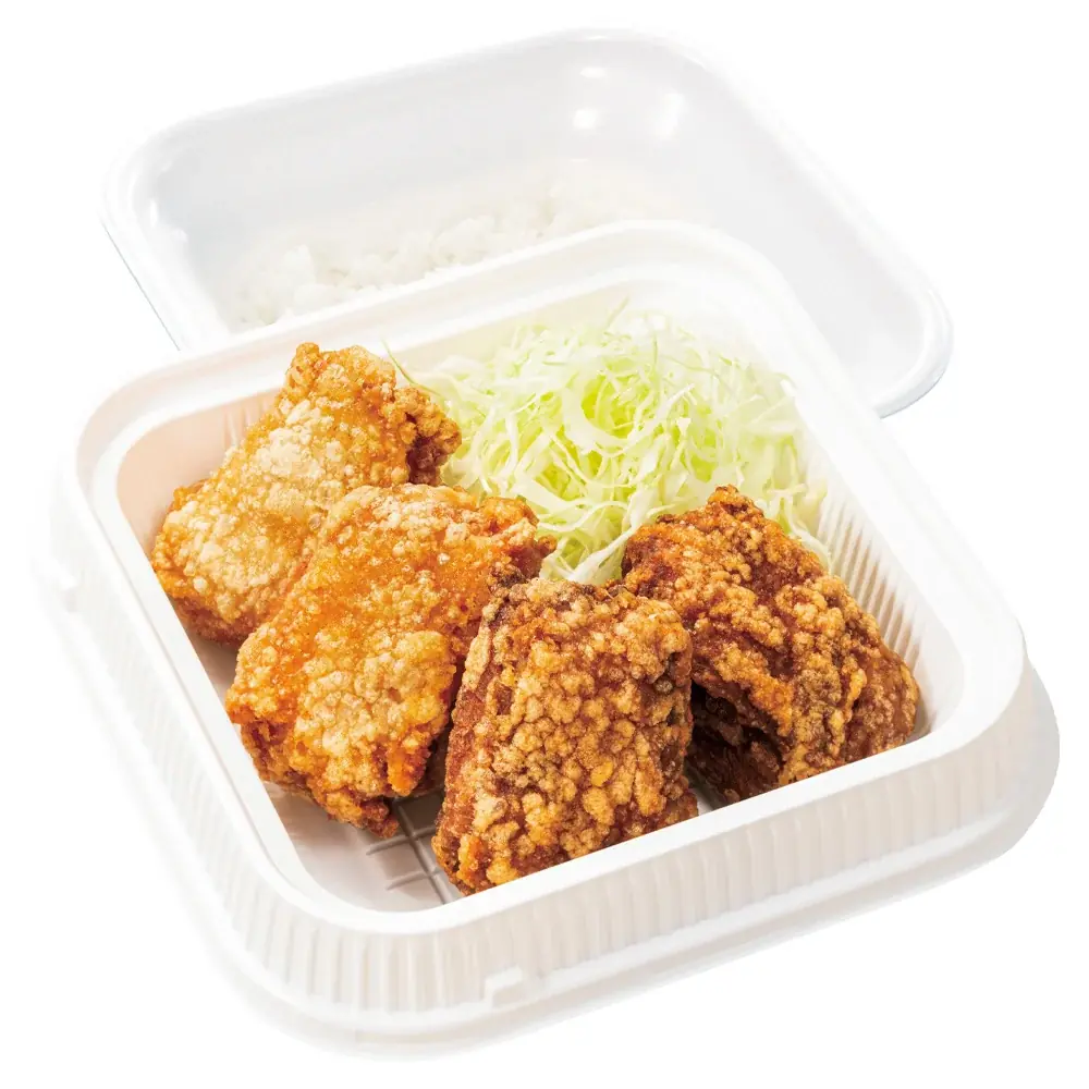 【麺よりからあげ】からあげを濃厚味噌スープで味わう「にんにく味噌からあげの味噌バター盛り定食」からやまに新登場！ 画像 6