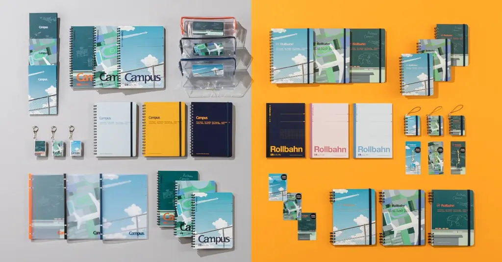 2つの文具ブランドの周年が交差する瞬間をかたちに「Campus X Rollbahn」初のコラボレーションアイテムを発売 画像 2