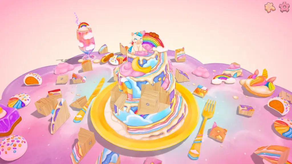 食べ物×癒しの3Dパズルゲーム『UMAMIパズル』発売 画像 4