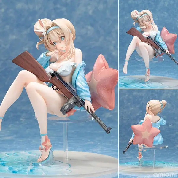 『ドールズフロントライン2：エクシリウム』より、「スオミ 煌海のエルフVer.」がフィギュア化。あみあみにて予約受付中。 画像 2