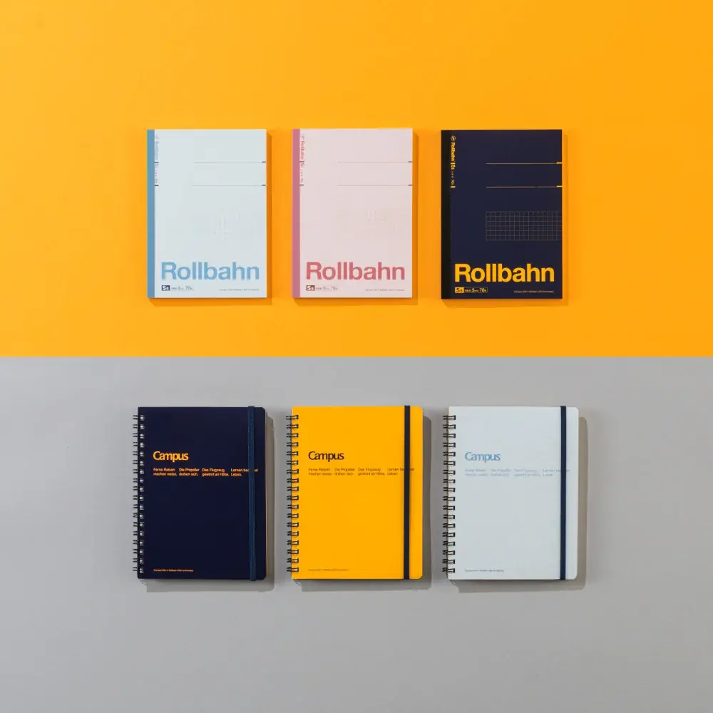 1/9発売　Campus×Rollbahn初コラボ、用紙とロゴが入れ替わる新作