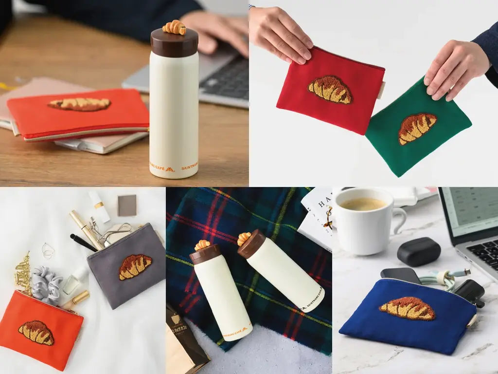 【サンマルクカフェ福袋2026】チョコクロチャーム付きタンブラーやチョコクロの刺繍入りポーチなどオリジナルアイテムが入った福袋が12月26日(金）より販売！ 画像 1