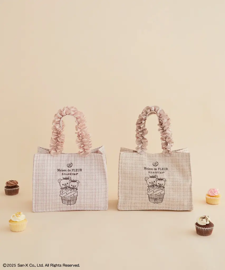 【Maison de FLEUR】「リラックマ」との大人気コラボレーションが登場・カップケーキをテーマに甘くて可愛い特別なコレクション 画像 4