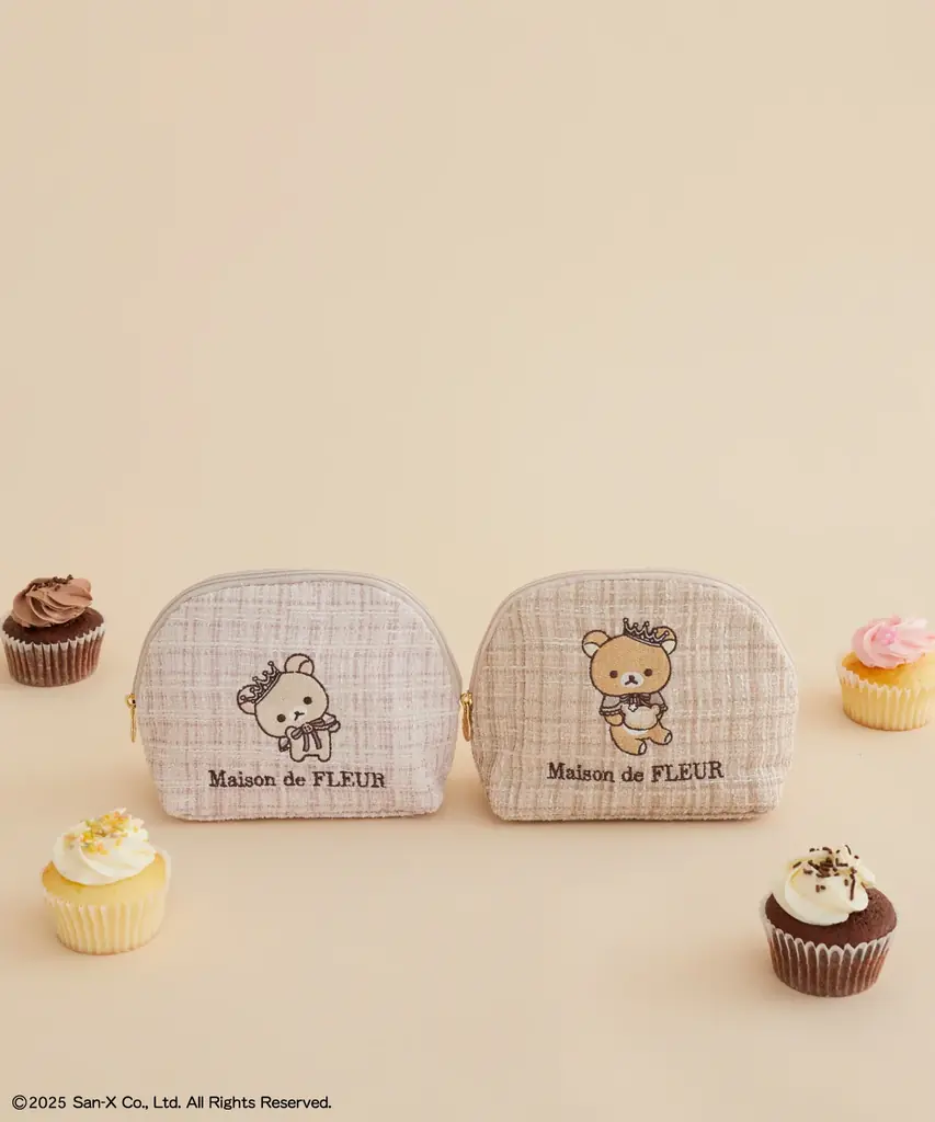 【Maison de FLEUR】「リラックマ」との大人気コラボレーションが登場・カップケーキをテーマに甘くて可愛い特別なコレクション 画像 5
