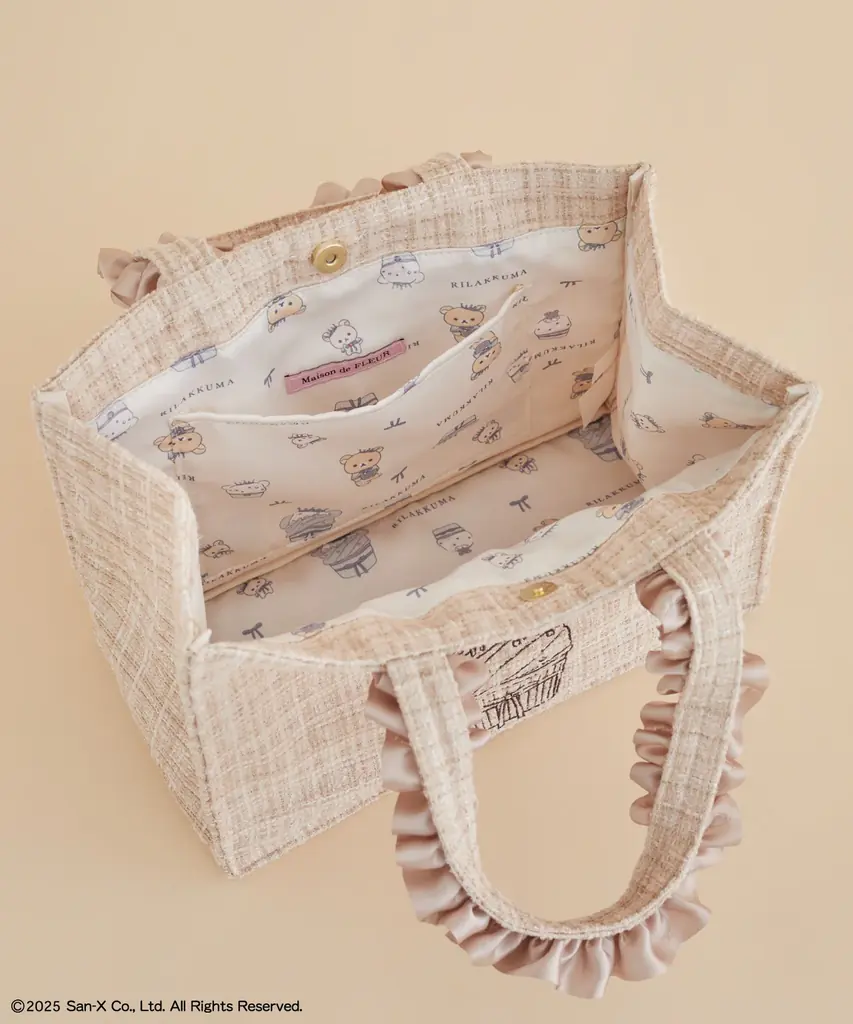 【Maison de FLEUR】「リラックマ」との大人気コラボレーションが登場・カップケーキをテーマに甘くて可愛い特別なコレクション 画像 6