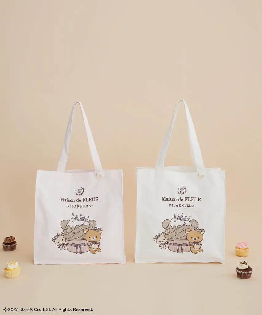 【Maison de FLEUR】「リラックマ」との大人気コラボレーションが登場・カップケーキをテーマに甘くて可愛い特別なコレクション 画像 7