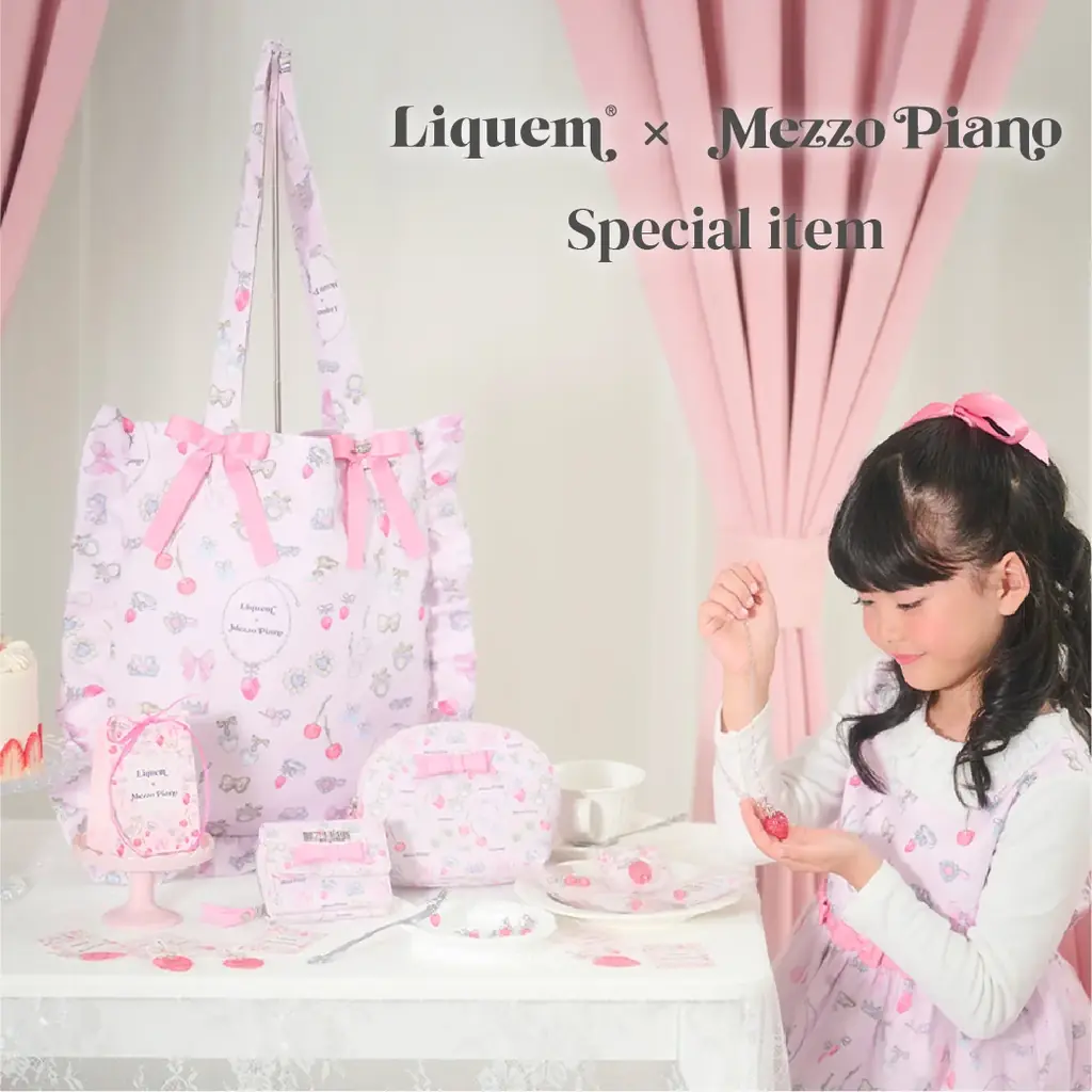 mezzo pianoとアクセサリーブランド 「Liquem（リキュエム)」のホリデーシーズンにぴったりなコラボレーションアイテムが初登場 画像 1