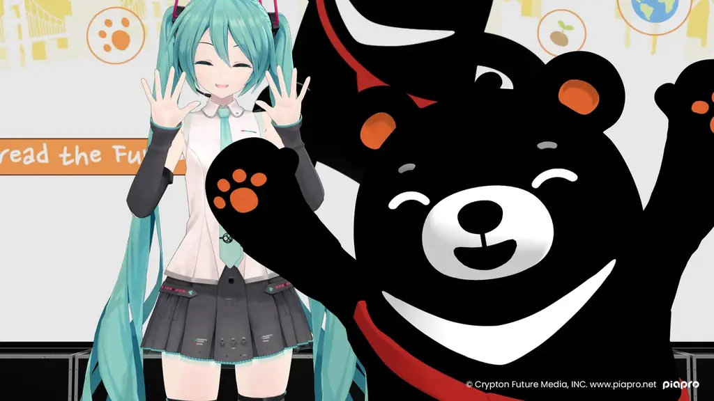 福熊×初音ミクコラボ