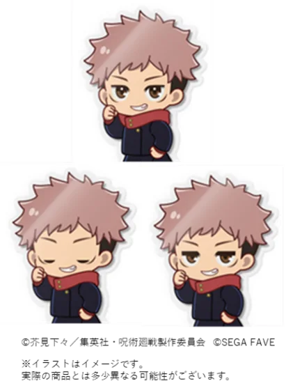 お気に入りの表情と仕草で楽しめる新感覚アクスタ「アクドール」『アクドール ランダム 呪術廻戦 Vol.1』2025年11月20日(木) 新発売 画像 2