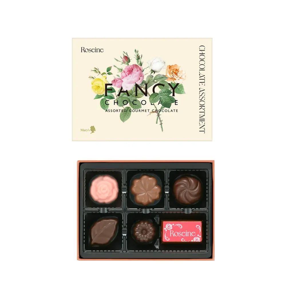 2026年メリーチョコレートバレンタイン　３年目を迎えるバレンタイン限定商品「ロゼーヌ（Roseine）」新デザインを添えて華やかに登場！ 画像 2