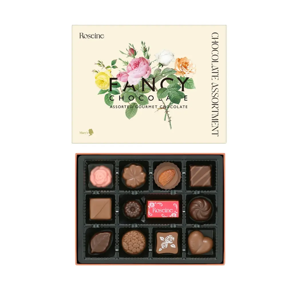 2026年メリーチョコレートバレンタイン　３年目を迎えるバレンタイン限定商品「ロゼーヌ（Roseine）」新デザインを添えて華やかに登場！ 画像 3