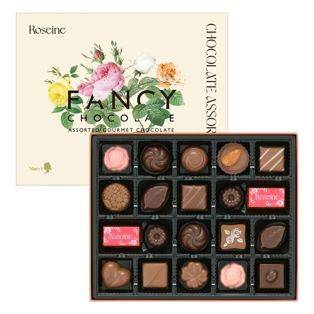 2026年メリーチョコレートバレンタイン　３年目を迎えるバレンタイン限定商品「ロゼーヌ（Roseine）」新デザインを添えて華やかに登場！ 画像 4