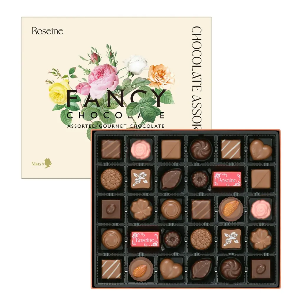 2026年メリーチョコレートバレンタイン　３年目を迎えるバレンタイン限定商品「ロゼーヌ（Roseine）」新デザインを添えて華やかに登場！ 画像 5
