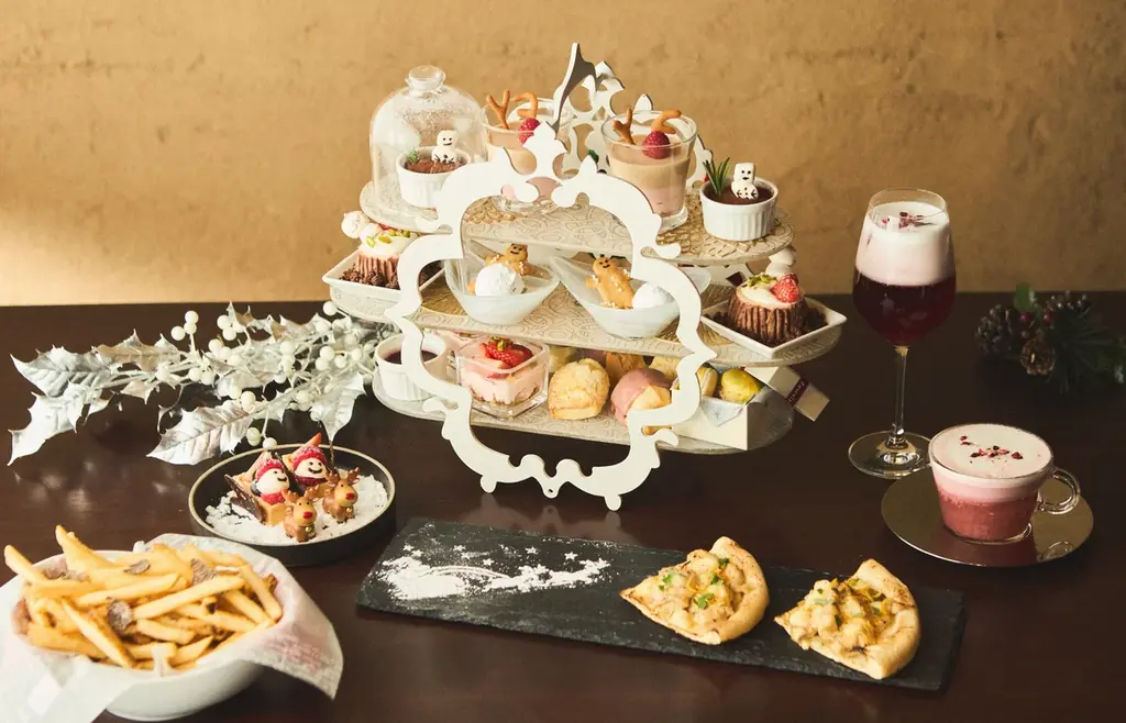 クリスマスはやっぱり「いちご」！ホテル＆レジデンス六本木の期間限定ジュエルアフタヌーンティーを12月1日より提供開始 画像 1