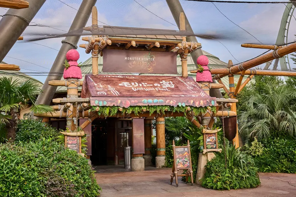 『ユニバーサル・クールジャパン ２０２５』アニバーサリー・イヤーのフィナーレを飾る、新作レストラン『モンスターハンターワイルズ ～モリバーの宴～』 初公開 画像 3