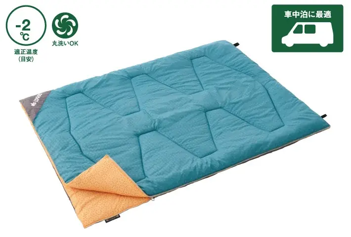 寒い季節の車中泊に最適！ミニバン室内にジャストフィット！”ピックアップロゴス”11月号「ミニバンピッタリ寝袋・-2 BD」公開！ 画像 2