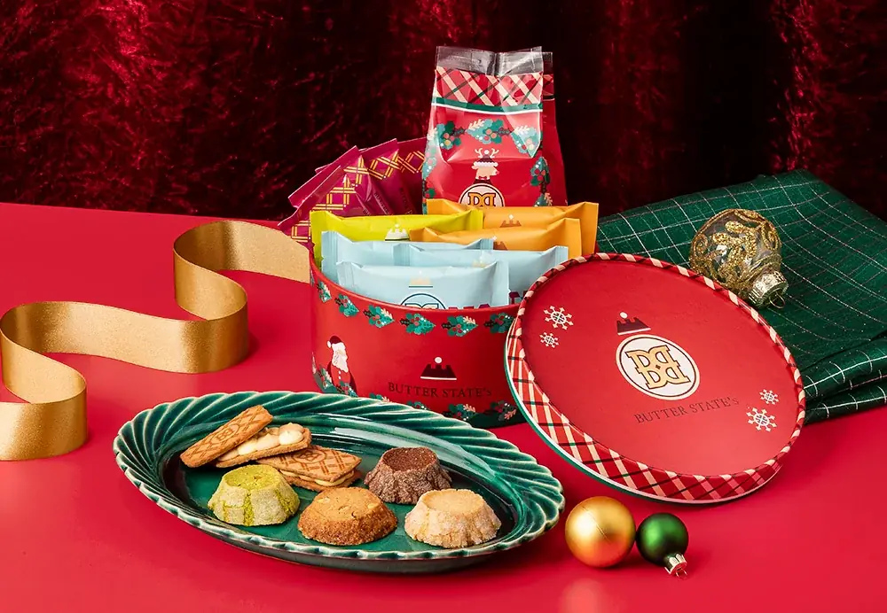 クリスマスを盛り上げる限定ボックス＆パッケージ登場！心とろけるバタースイーツ詰合せ【BUTTER STATE’s by銀のぶどう】 画像 2