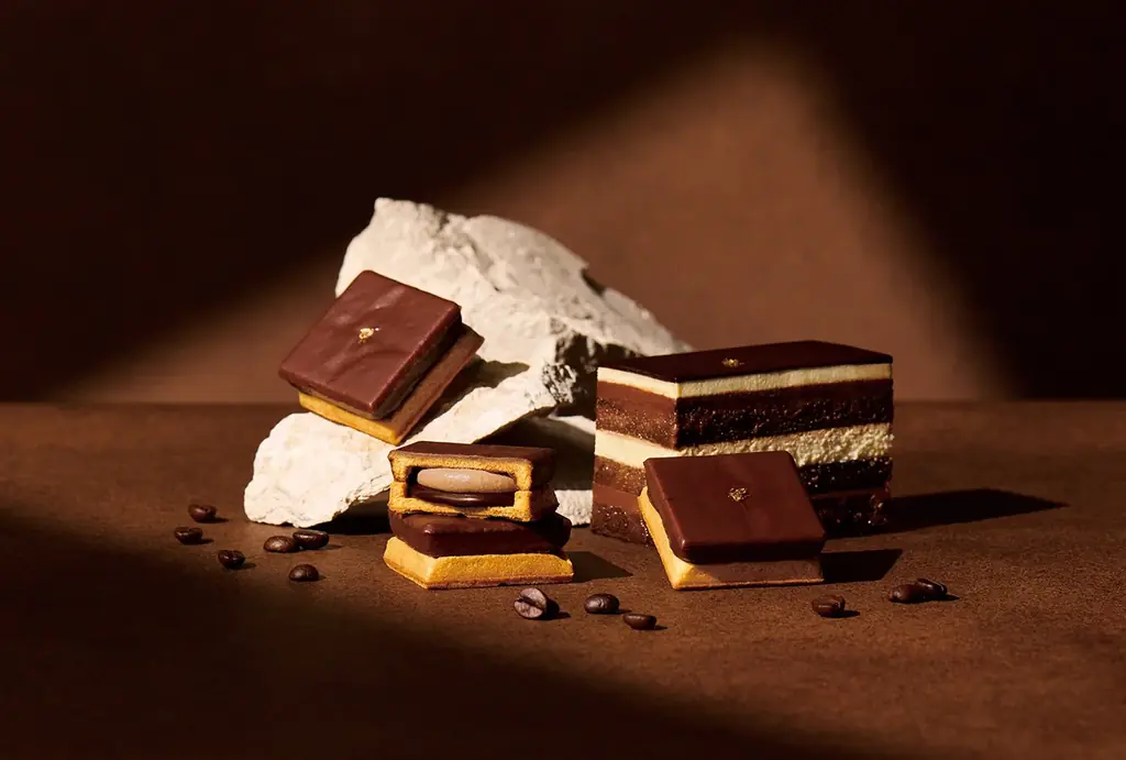 【バレンタイン2026】“自分チョコ”や“大人の本命ギフト”にも｜PRESS BUTTER SANDが贈るコレクション 第1弾発表｜コーヒー × チョコのビターな余韻が広がる「バターサンド〈オペラ〉」 画像 2