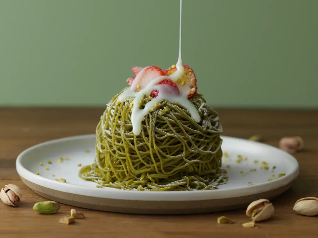 賞味期限10分！話題を呼んだ、「ふわほろモンブラン～ピスターシュ～」が今年もルタオ本店から数量限定で登場しました。 画像 1