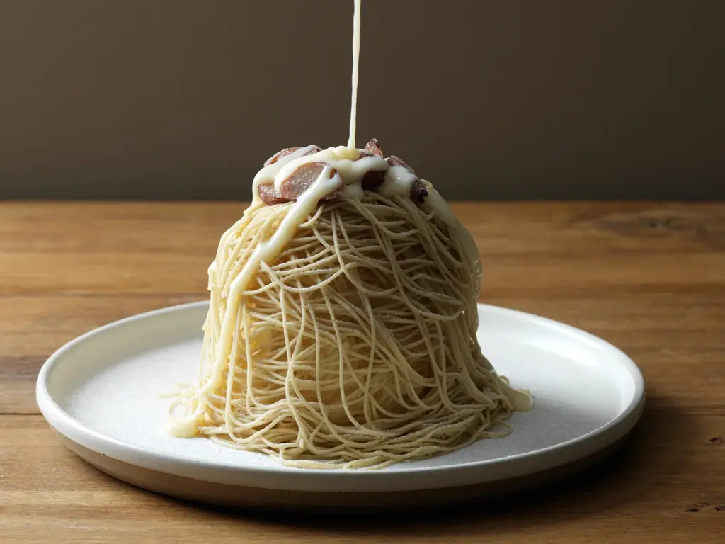 賞味期限10分！話題を呼んだ、「ふわほろモンブラン～ピスターシュ～」が今年もルタオ本店から数量限定で登場しました。 画像 2