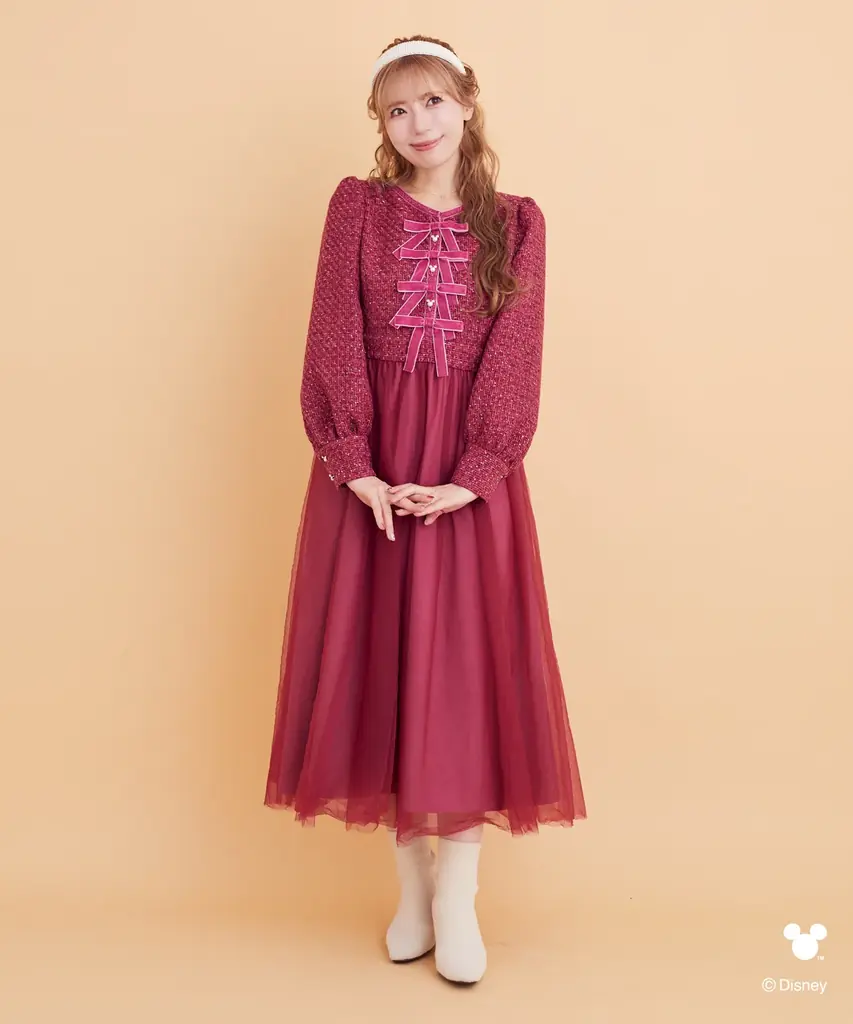 Areeamから「ミッキーマウス」のホリデーコレクションが登場！ホリデーシーズンのお出かけを特別に彩る上品なアイテムを11月21日(金)発売 画像 3