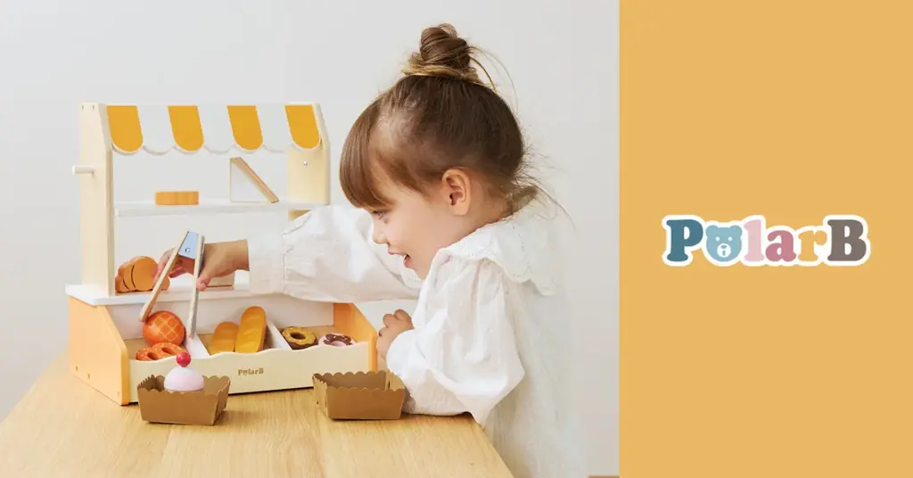 PolarBの木製おもちゃ新作6点発売　パン屋さんセット登場